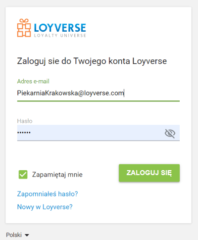 adres e-mail i hasło