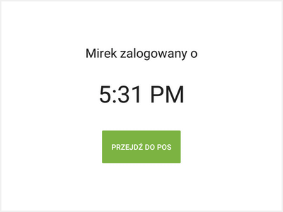 informacje o Czasie rozpoczęcia pracy