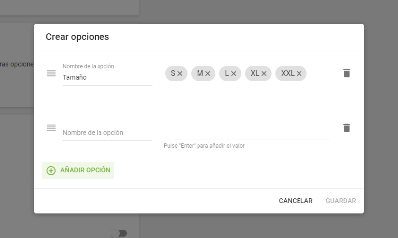 Cómo usar Variantes de Artículos