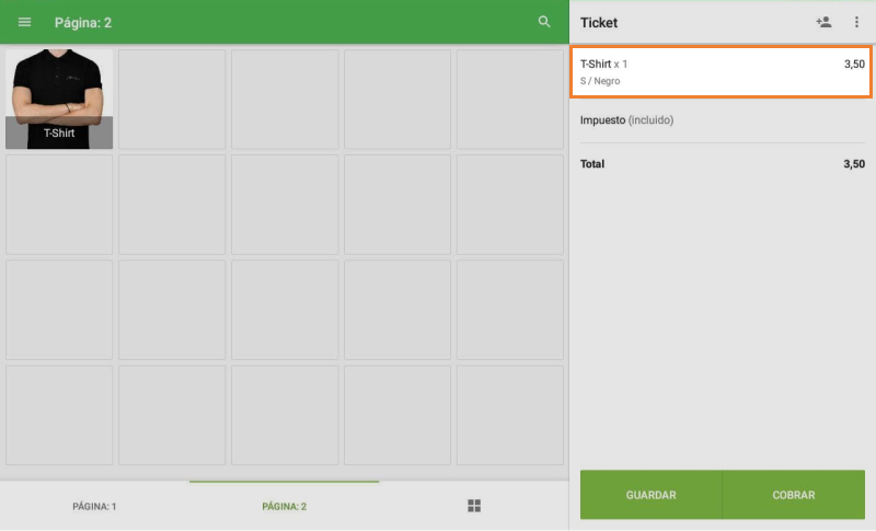 Cómo usar Variantes de Artículos