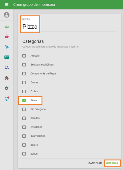 estaciones de cocina Pizza