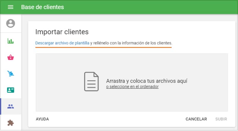 vaya a ‘Importar’