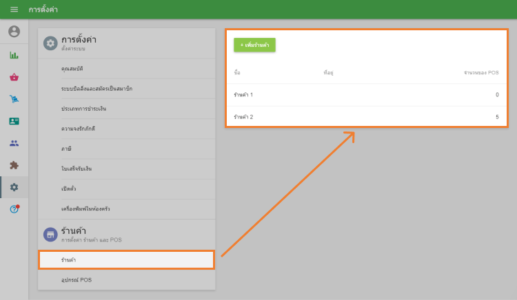 ของร้าน