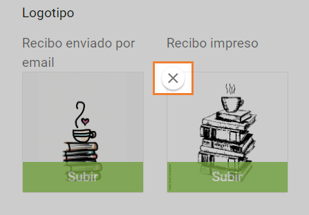 borrado de logo