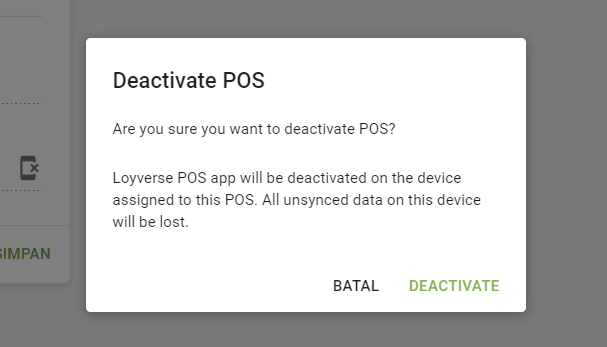 Konfirmasikan niat Anda