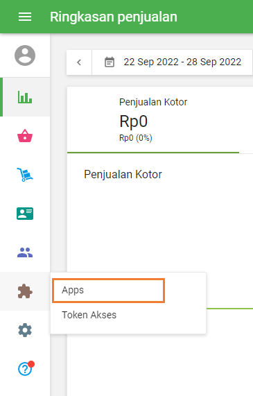 Aplikasi di Back Office